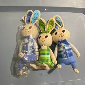 Easter Bunny Decor. (3) NEW